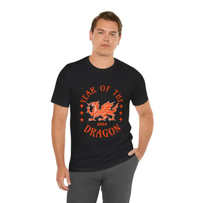 Unleash Power with Dragon Fury Unisex Jersey Short Sleeve Tee - Black / s T-shirt