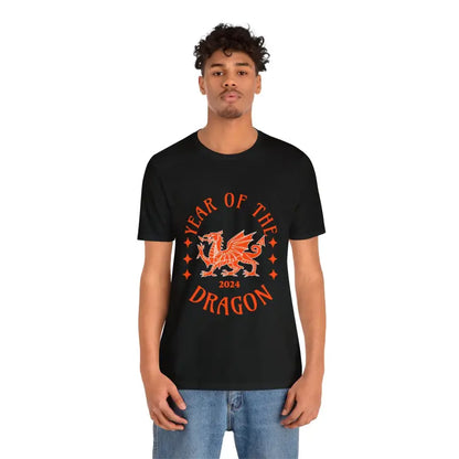 Unleash Power with Dragon Fury Unisex Jersey Short Sleeve Tee - T-shirt