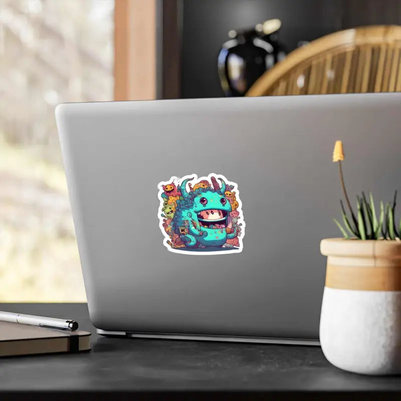 Unleash Creativity with Monster Madness Kiss Cut Vinyl Stickers - 4’’ x 6’’ / Kiss-cut / Satin Paper Products