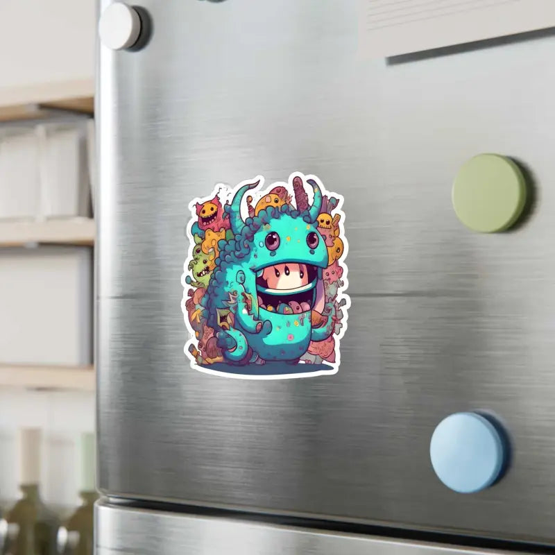 Unleash Creativity with Monster Madness Kiss Cut Vinyl Stickers - Paper Products