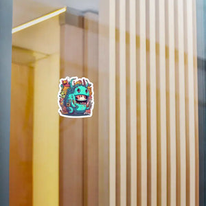 Kiss Cut Vinyl Monster Decals Weatherproof Satin Finish - Dipaliz - Decorative Stickers