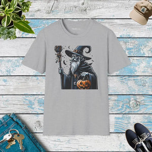 Witch Hat Charm Unisex Softstyle Tee - Ring-spun Cotton - Dipaliz - Sport Grey / s - T-shirts