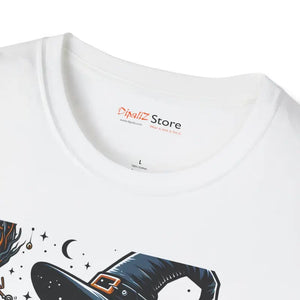 Witch Hat Charm Unisex Softstyle Tee - Ring-spun Cotton - Dipaliz - T-shirts