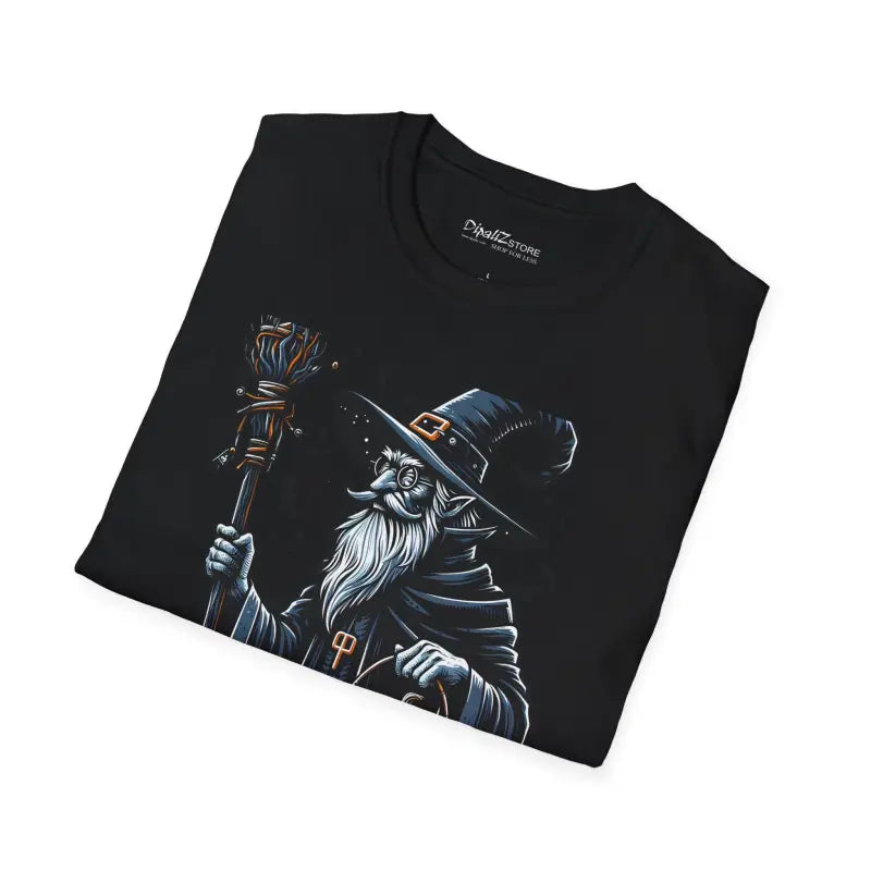 Warlock Witch Hat Unisex Softstyle Tee in Ring-spun Cotton - T-shirt