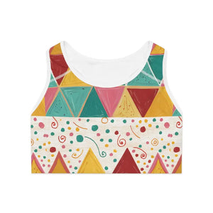 Sports Bra Moisture Wicking Polyester Sweat Style - Dipaliz - Bras