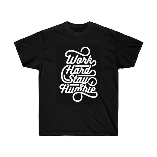 Ultra Cotton Tee: Rock 2024 Trends with Humble Vibes - Black / s T-shirt