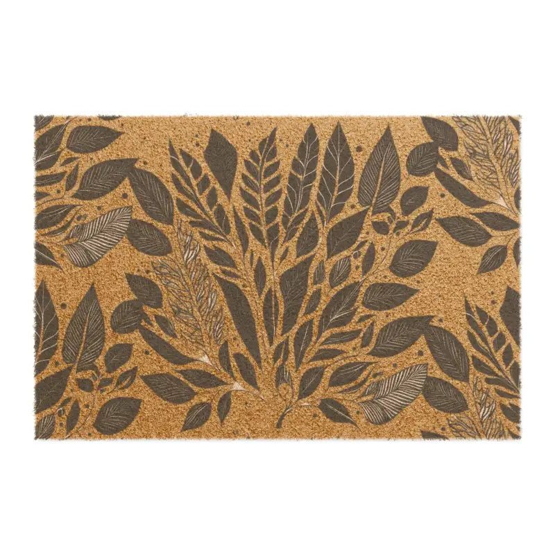 Welcome To The Jungle: Wild Flowers Doormat Bliss - Home Decor
