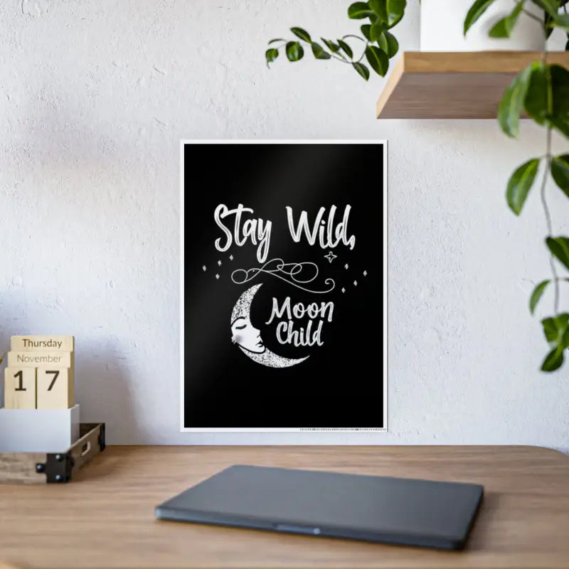 Unleash Your Wild Moon Child Vibe With This Poster! - Poster