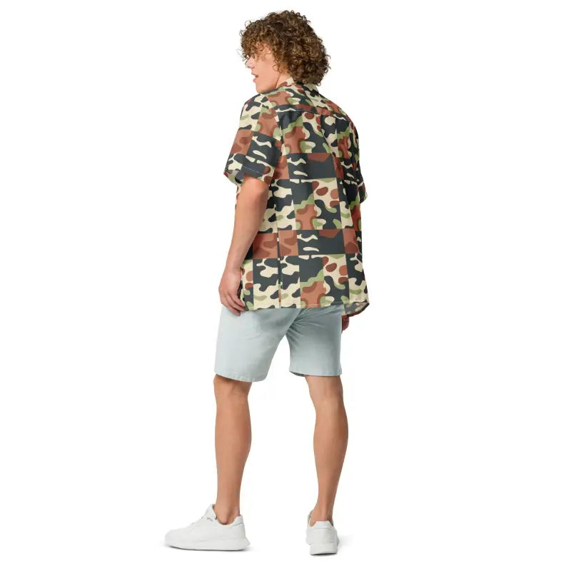 Unleash your Wild Side with the Camouflage Pattern Unisex Shirt