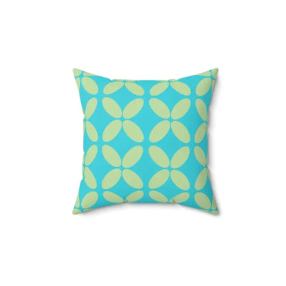 Transform your Space with Green Abstract Polyester Pillows - 14’’ × Home Decor