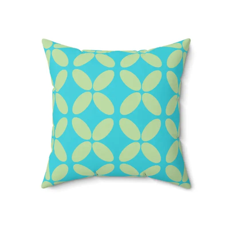 Transform your Space with Green Abstract Polyester Pillows - 18’’ × Home Decor