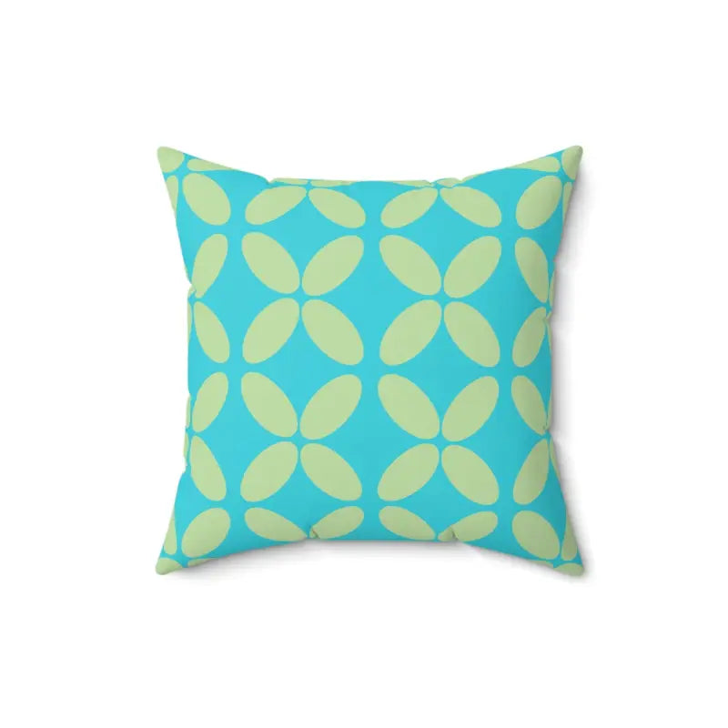 Transform your Space with Green Abstract Polyester Pillows - Home Decor