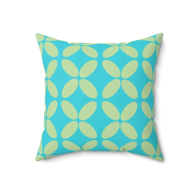 Transform your Space with Green Abstract Polyester Pillows - Home Decor