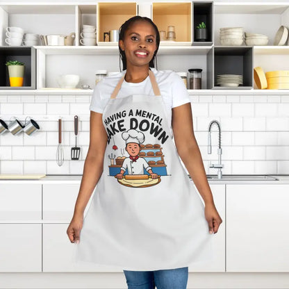 Unlock your Inner Chef with Colorful Mental Bake Apron! - Apron