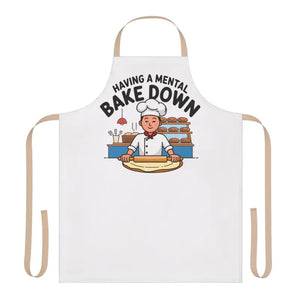 Mental Bake Apron - Colorful Tie-back Kitchen Style - Dipaliz - one Size / Beige - Aprons