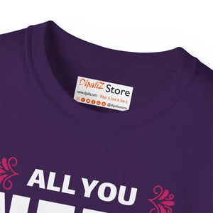 All you Need is Love Tee Women’s Fashion T-shirt - Dipaliz - T-shirts