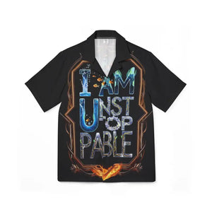 Button Shirt - Men’s Hawaiian Camp - Bold Vibrant Summer Style - Dipaliz