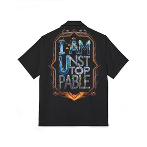 Button Shirt - Men’s Hawaiian Camp - Bold Vibrant Summer Style - Dipaliz