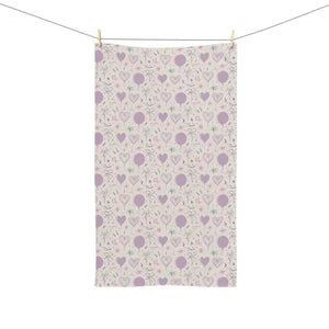 Hand Towel - Chic Polyester Unique Designs - Dipaliz - White Base / 28’’ × 16’’ - Towels