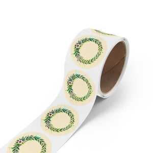 Round Sticker Label Rolls - Waterproof Vibrant - Dipaliz - Labels & Tags