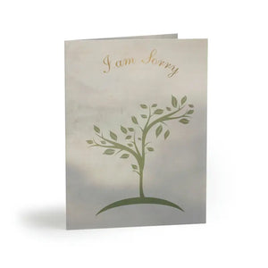 I am Sorry Card with Matching White Envelopes by Dipaliz - 16 Pcs / Matte / 4.25” x 5.5” - Greeting & Note Cards