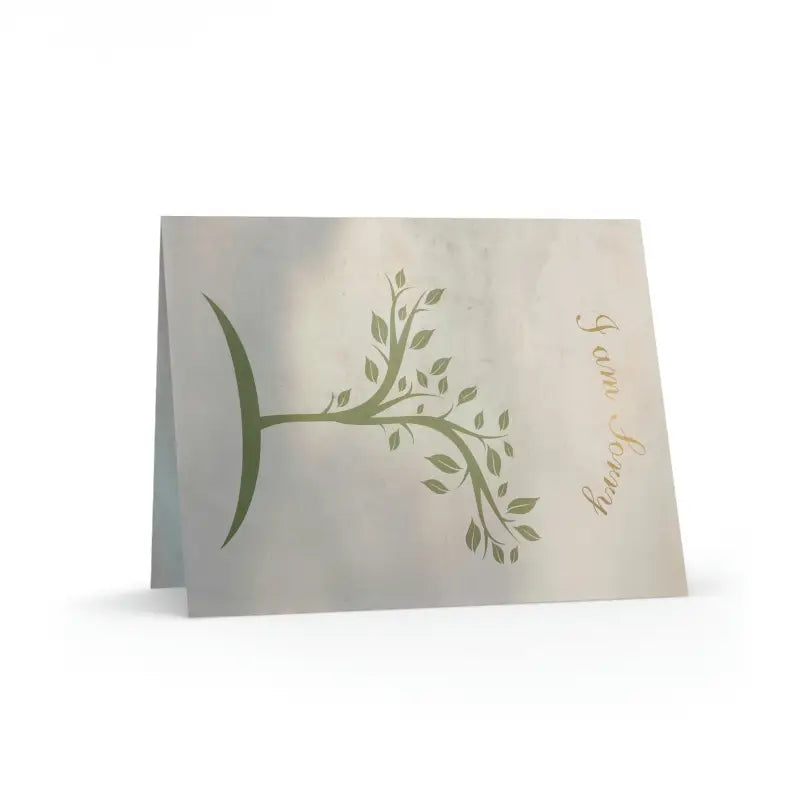 Cheerful Apology Greeting Cards with Matching White Envelopes - Paper Products