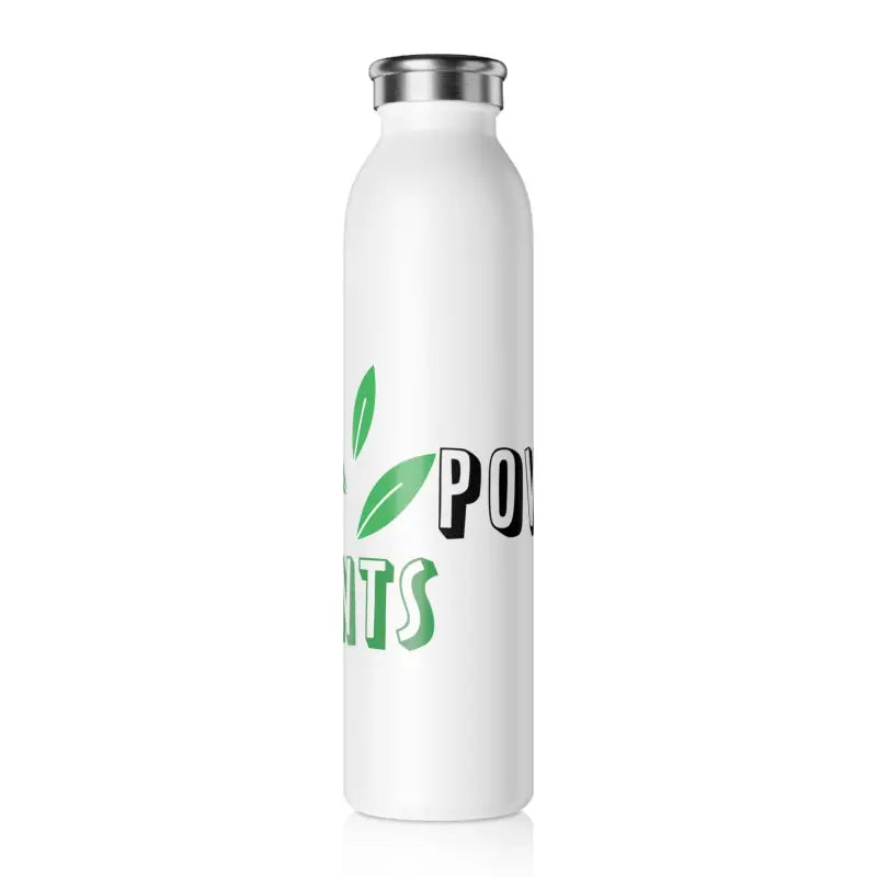 Upgrade your Sip: Chic 20oz Slim Stainless Steel Water Bottle - White Mug