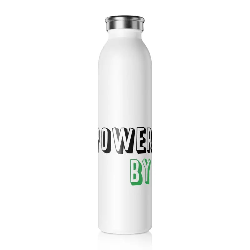 Upgrade your Sip: Chic 20oz Slim Stainless Steel Water Bottle - White Mug