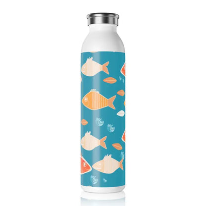 Elevate Hydration with Dipaliz Slim Water Bottle - 20oz / White Mug