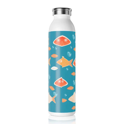 Elevate Hydration with Dipaliz Slim Water Bottle - 20oz / White Mug