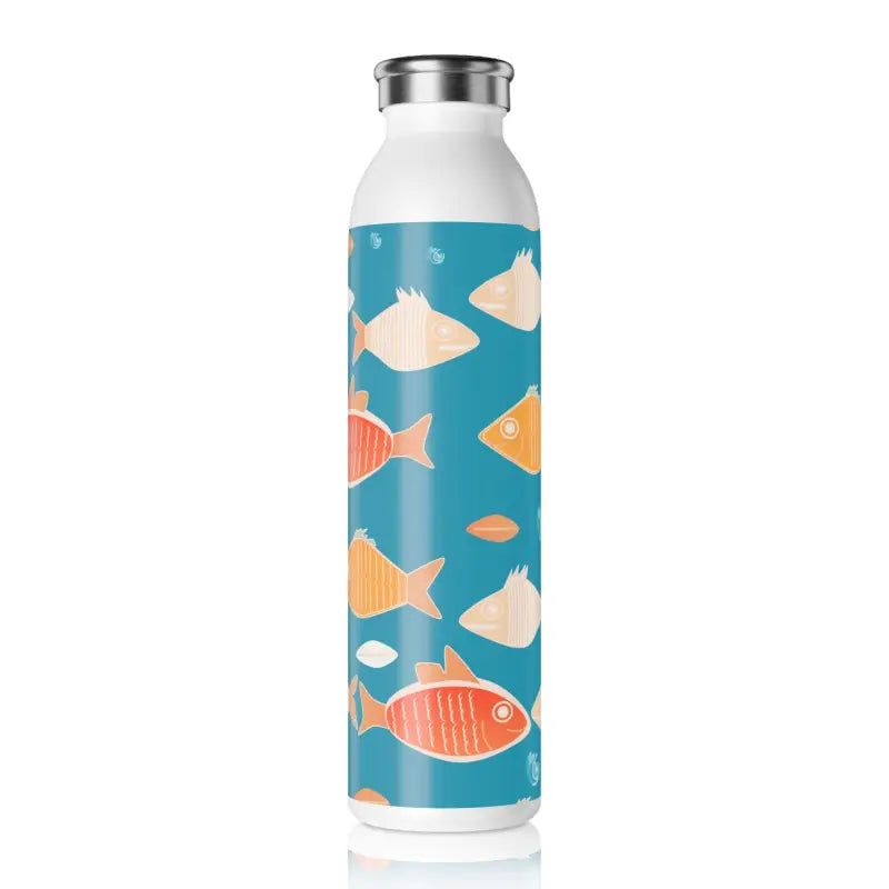 Elevate Hydration with Dipaliz Slim Water Bottle - 20oz / White Mug