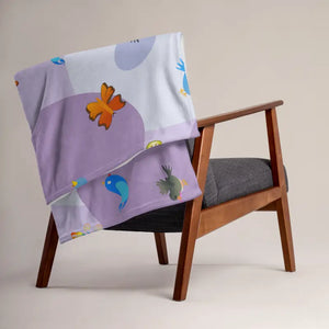 Soft Silk Touch Throw Blanket - Plush Cozy Style - Dipaliz - 50″×60″ - Blankets