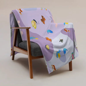 Soft Silk Touch Throw Blanket - Plush Cozy Style - Dipaliz - 60″×80″ - Blankets