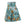 Women’s Skater Skirt - Teal Wildflower Comfort Style - Dipaliz - Skirts