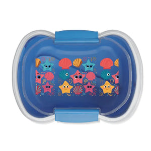 Star Fishes Bento Lunch Box - Stylish Women’s Fashion - Dipaliz - one Size / Blue - Boxes & Totes
