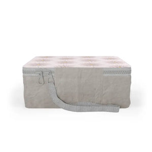 Neoprene Lunch Bag Geometric Pattern Bold Style - Dipaliz - one Size / Grey - Bags