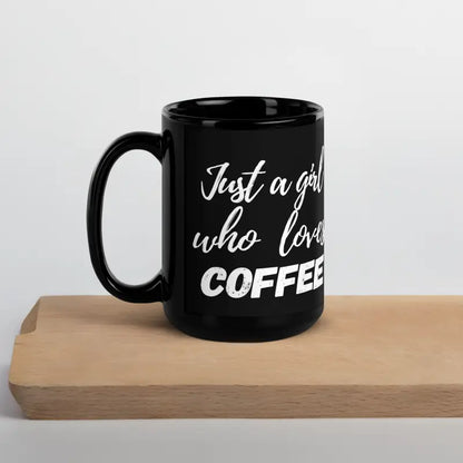 Elevate your Mornings with a Black Glossy Mug Masterpiece - 15oz Mugs