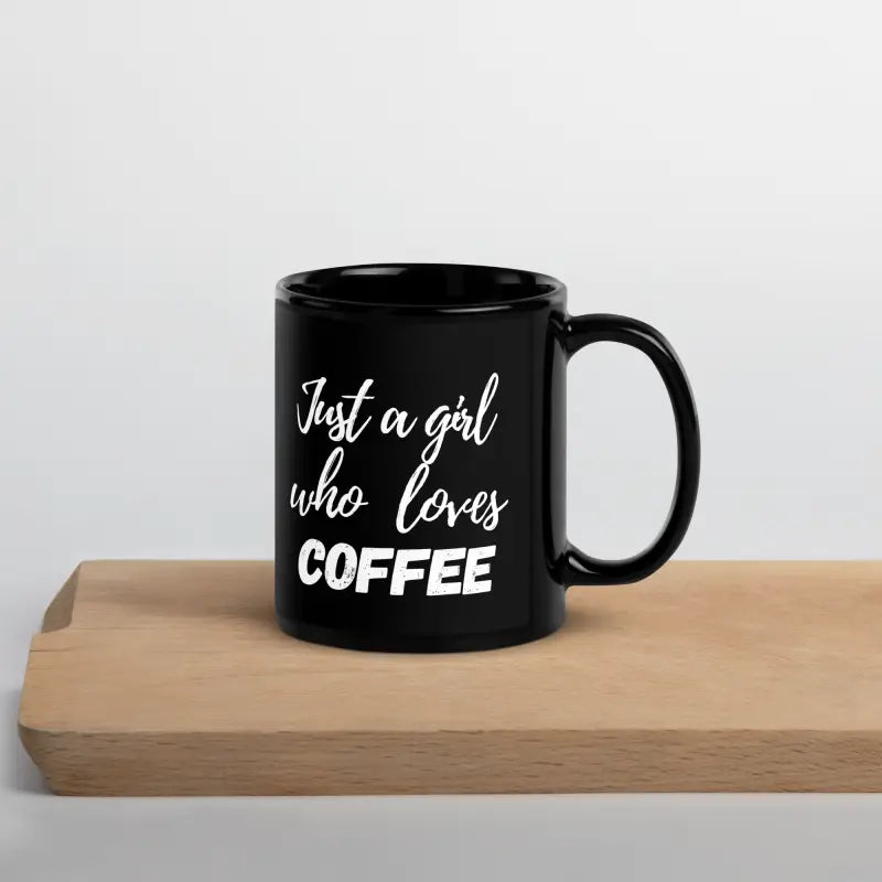 Elevate your Mornings with a Black Glossy Mug Masterpiece - Mugs