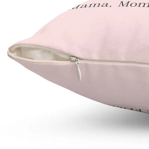 Trendy Polyester Square Pillows with Concealed Zipper - Dipaliz - Throw