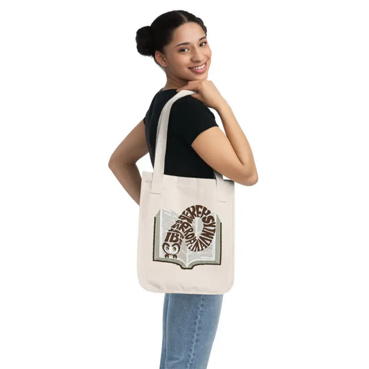 Eco-chic Style with Natures Best Organic Canvas Tote - one Size / Natural Bags