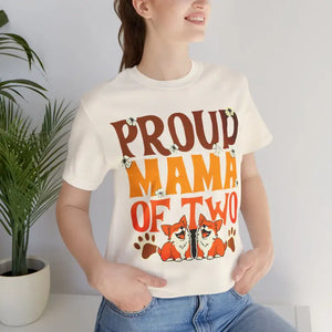 Dog Mom Jersey Tee - Comfy Rock Style Top - Dipaliz - Natural / s - T-shirts