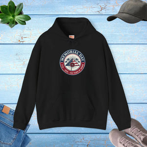 Usa 250 Memorial Day Hoodie | 1776–2026 Vintage Distressed Patriotic - s / Black