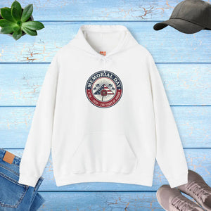 Usa 250 Memorial Day Hoodie | 1776–2026 Vintage Distressed Patriotic - s / White
