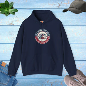 Usa 250 Memorial Day Hoodie | 1776–2026 Vintage Distressed Patriotic - s / Navy