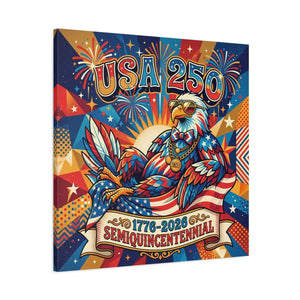 Semiquincentennial Matte Canvas – Eagle Print - Dipaliz - Prints