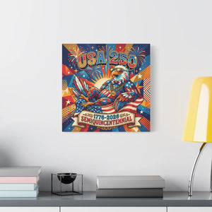 Semiquincentennial Matte Canvas – Eagle Print - Dipaliz - Prints