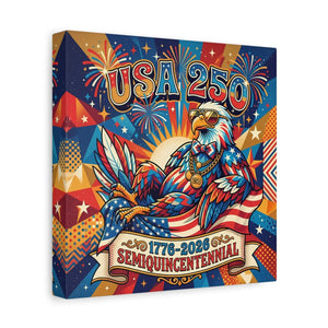 Semiquincentennial Matte Canvas – Eagle Print - Dipaliz - Prints