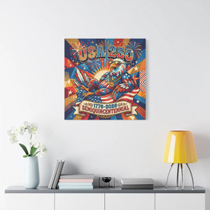 Semiquincentennial Matte Canvas – Eagle Print - Dipaliz - Prints