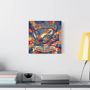 Semiquincentennial Matte Canvas – Eagle Print - Dipaliz - Prints