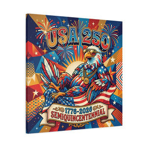 Semiquincentennial Matte Canvas – Eagle Print - Dipaliz - Prints